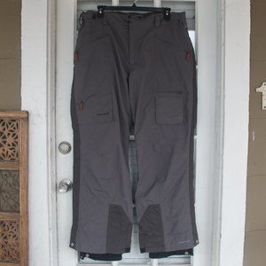 Men's Columbia Convert XL Boarding Ski Pants Green EUC